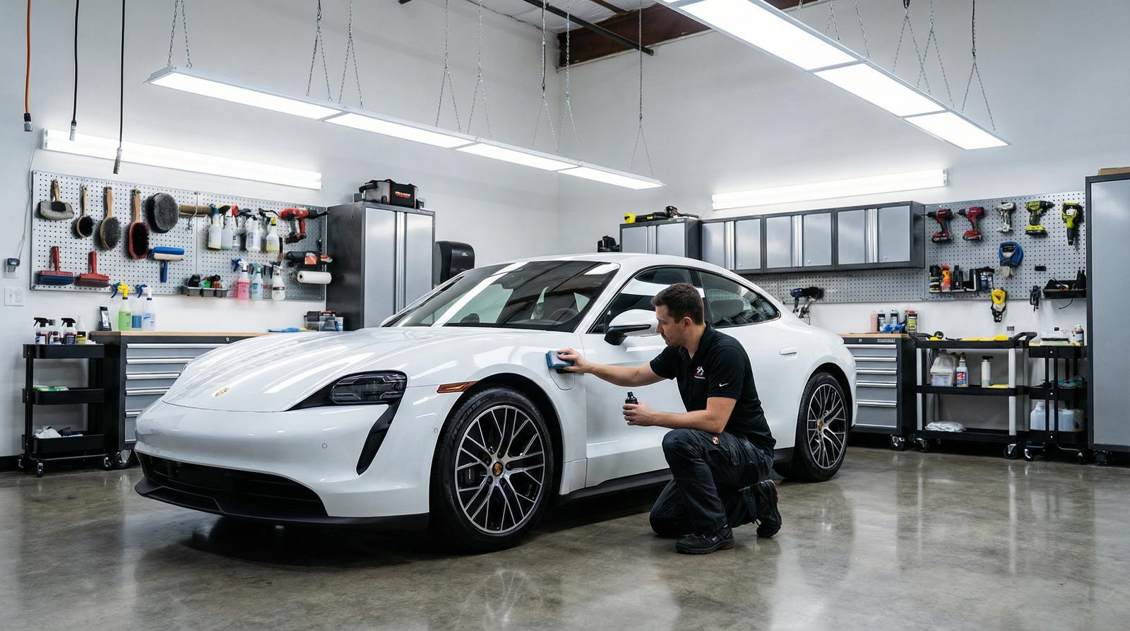 四爱 - 陶瓷镀膜施工全流程视频教程